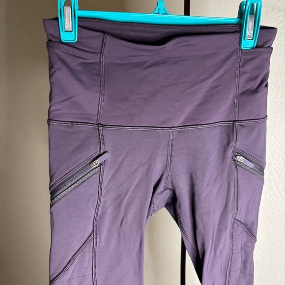 Lululemon Athletica Toasty Tech II Tight (Garnet) - Picture 2 of 9